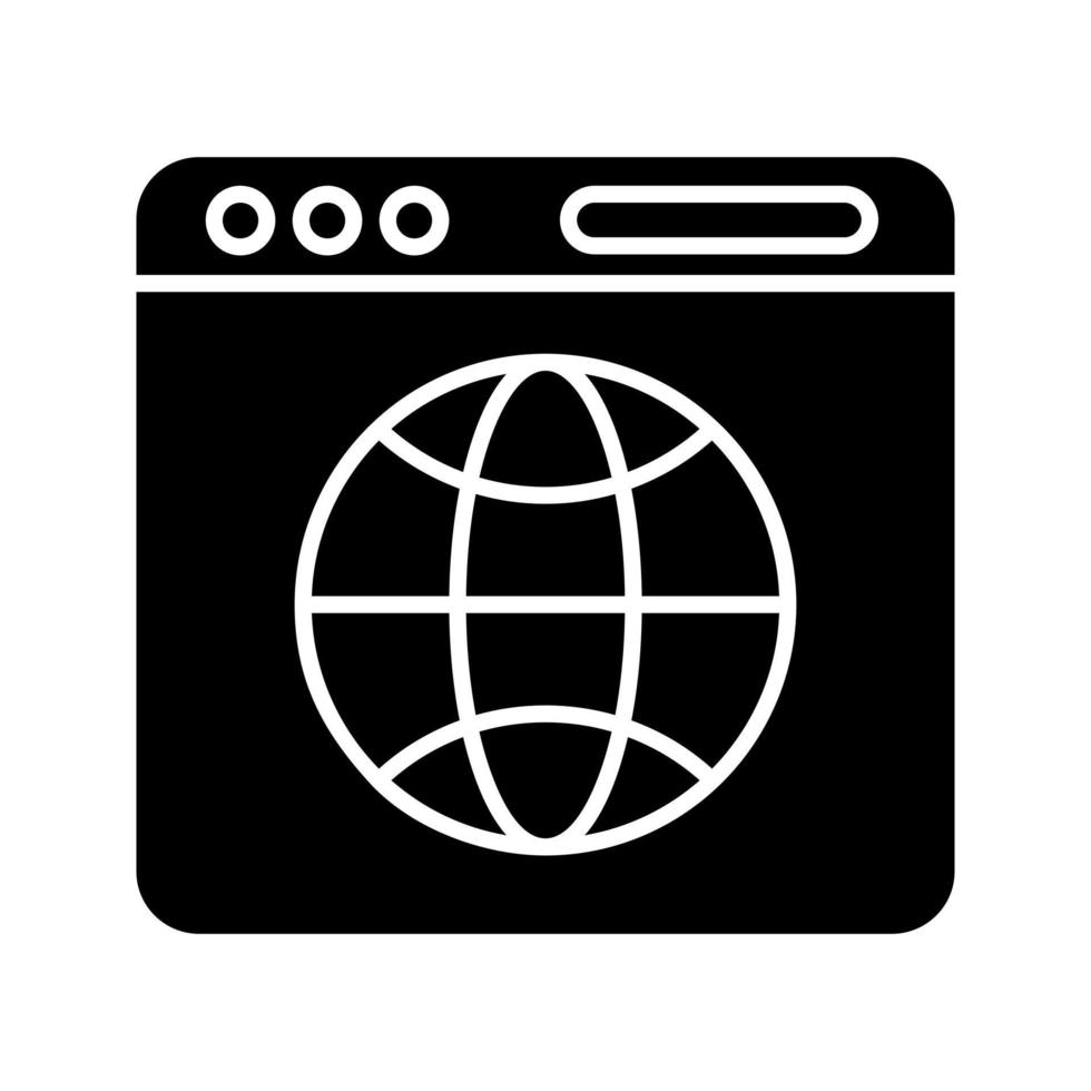 Browser Vector Icon