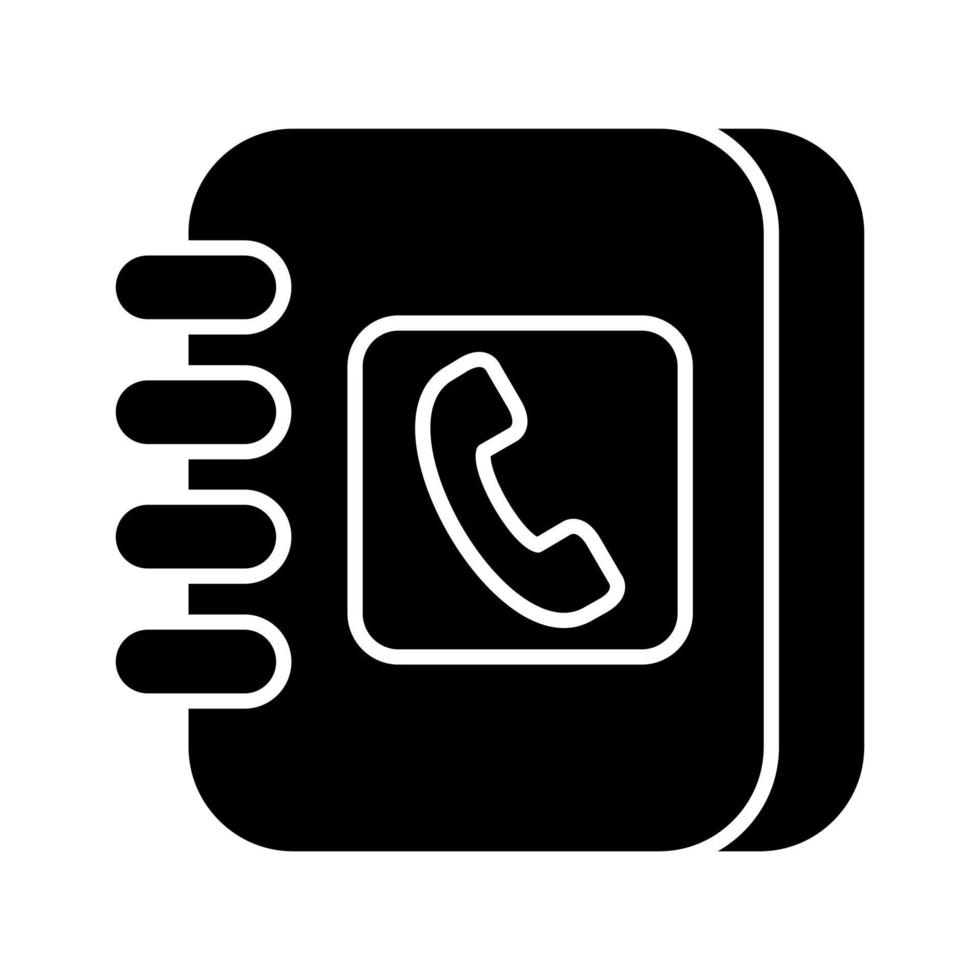 Address Book Vector Icon