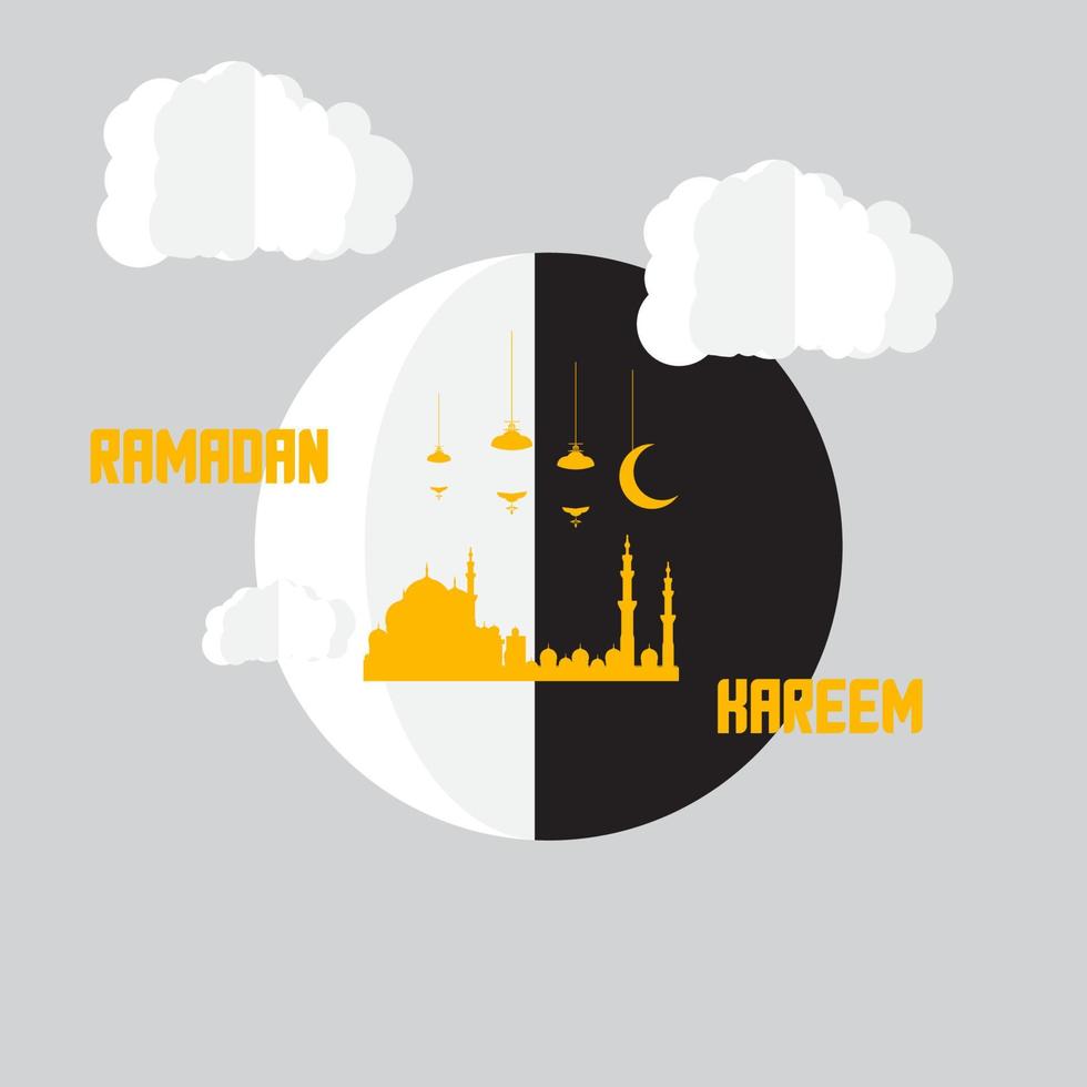 Vectores de ramadan kareem