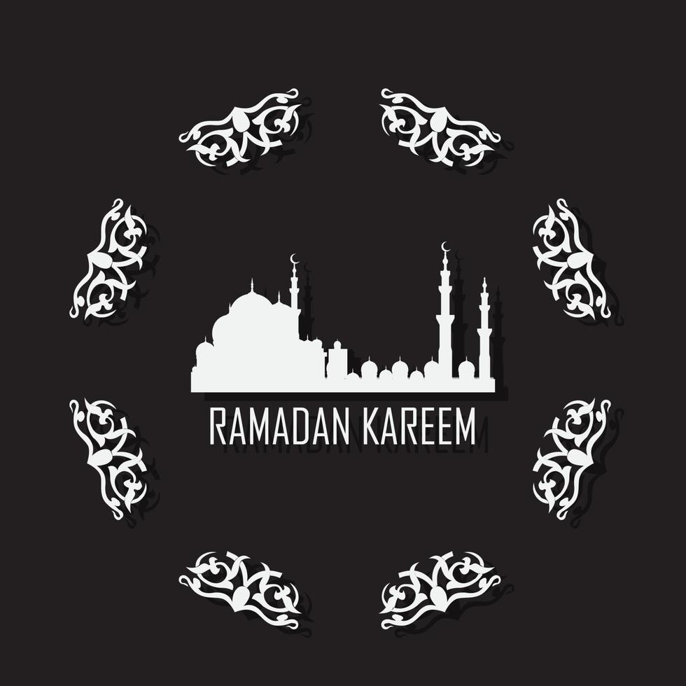 Vectores de ramadan kareem