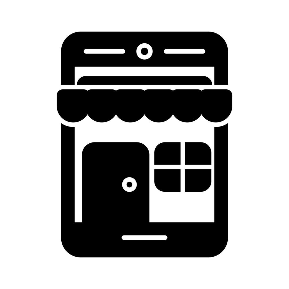 Online Shop Vector Icon