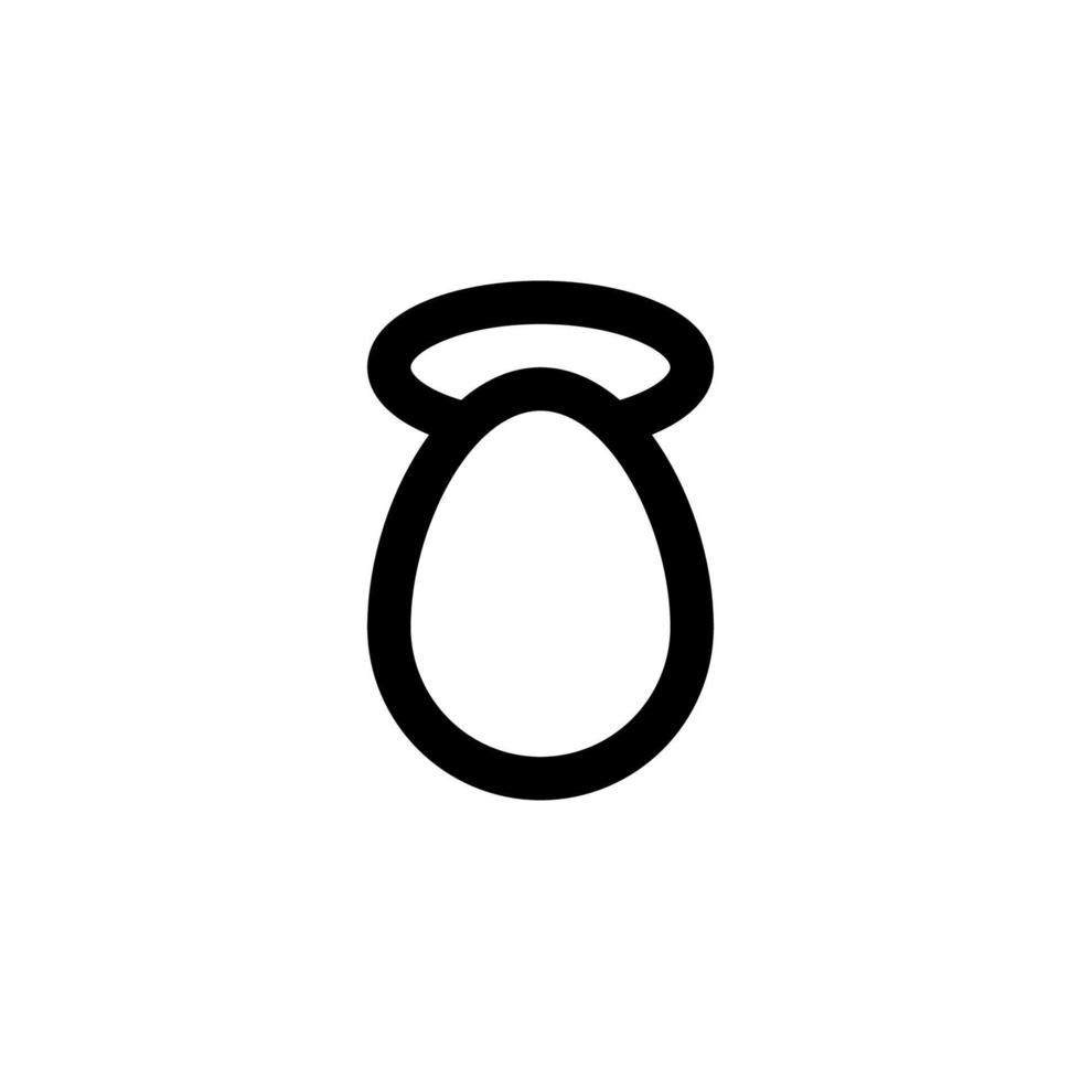 Calibration weight stone icon. Simple style poster background symbol. Calibration weight stone brand logo design element. Calibration weight stone t-shirt printing. Vector for sticker.