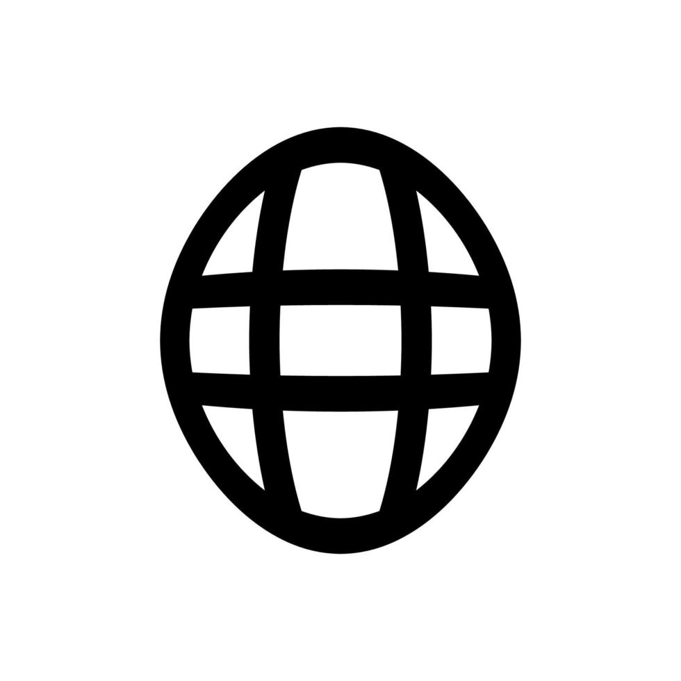 Internet globe icon. Simple style data server poster background symbol. Language button. Internet globe brand logo design element. Internet globe t-shirt printing. Vector for sticker.