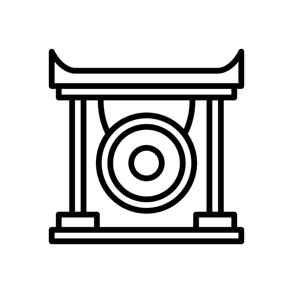 gong icon for your website, mobile, presentation, and logo design. vector