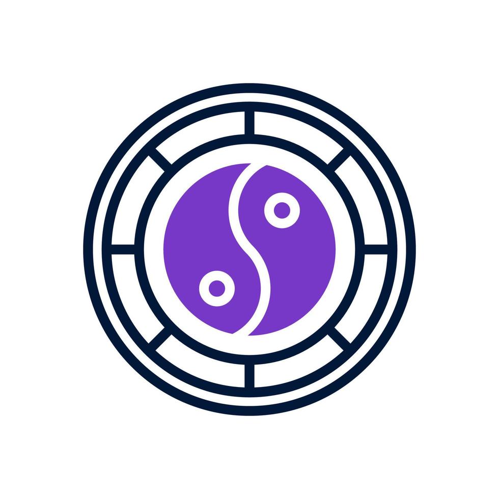 yin yang icon for your website, mobile, presentation, and logo design. vector