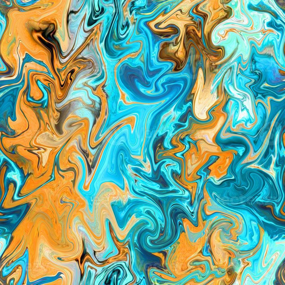 Seamless colorful abstract pattern, watercolor effects. photo