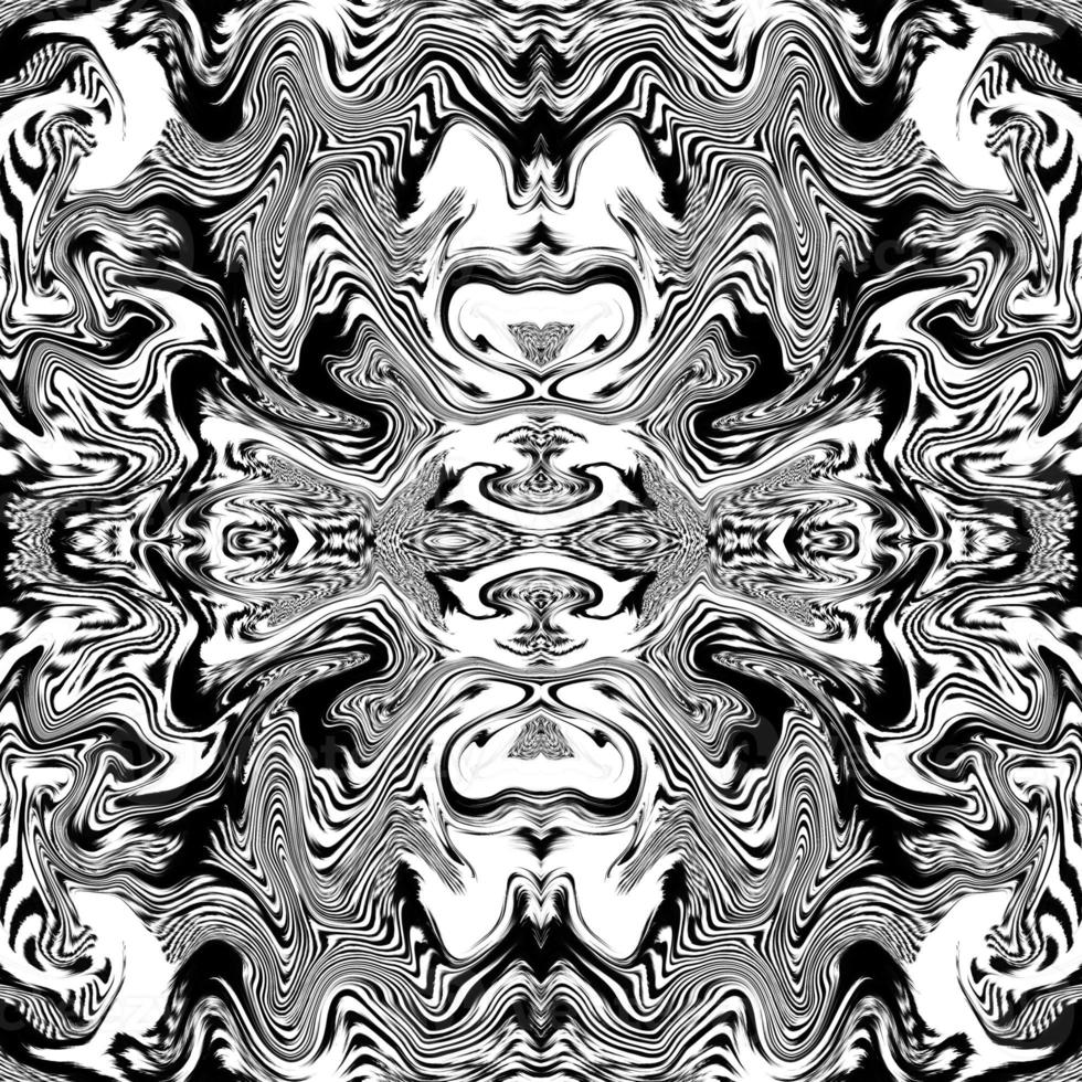 Seamless colorful abstract pattern, watercolor effects. photo