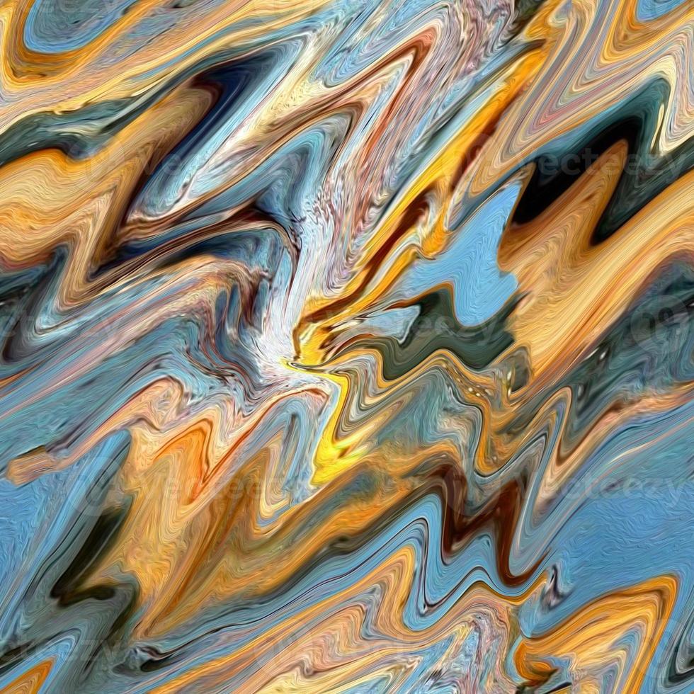 Seamless colorful abstract pattern, watercolor effects. photo
