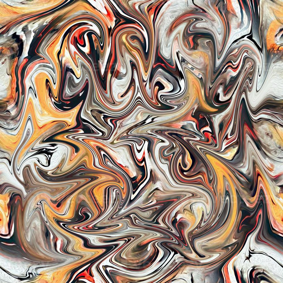 Seamless colorful abstract pattern, watercolor effects. photo