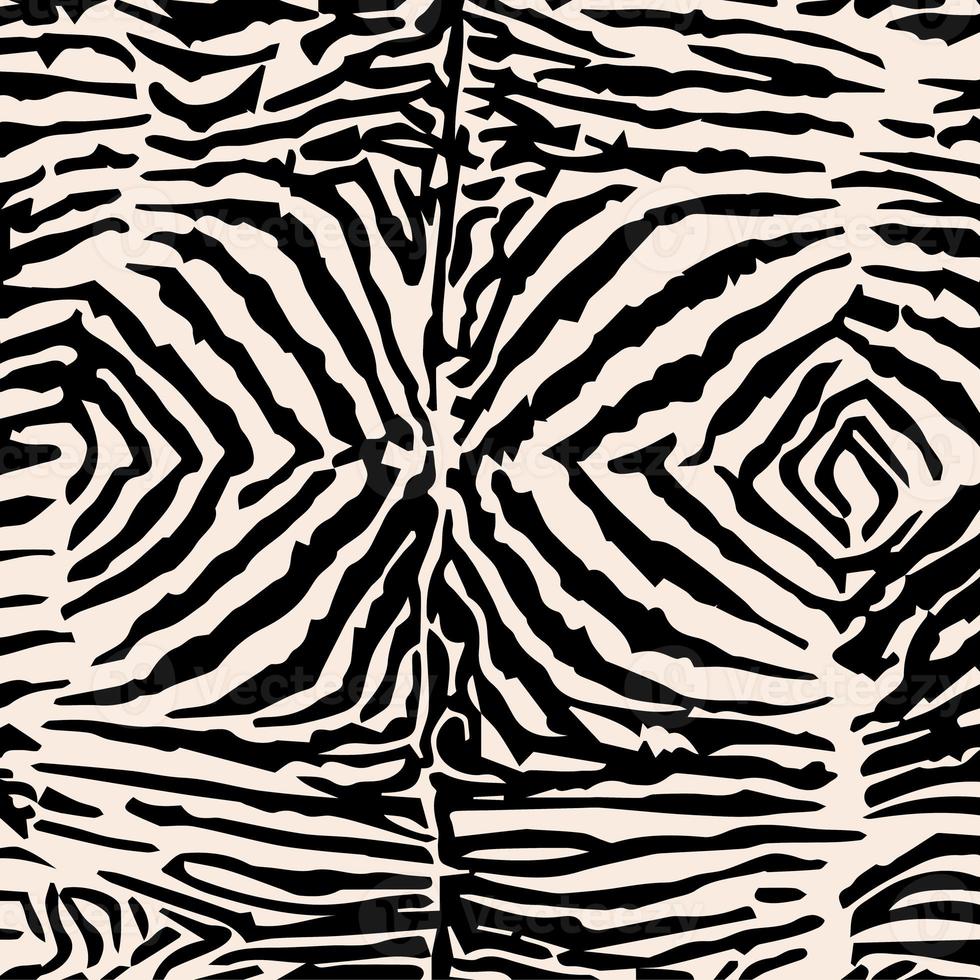 Seamless leopard and zebra texture, hand draw animal print, animal texture, African wild pattern. photo