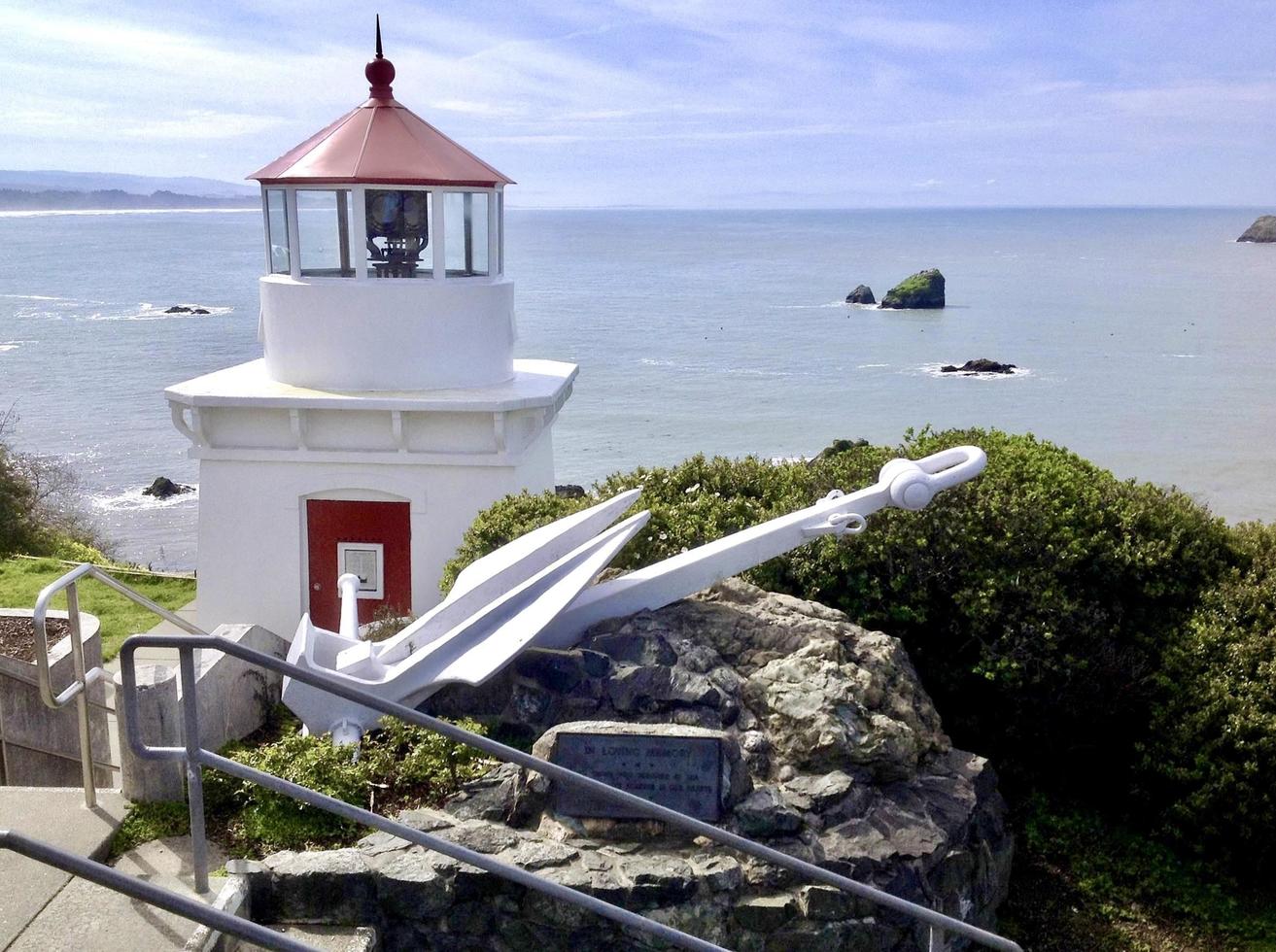 Trinidad lighthouse in Trinadad California photo