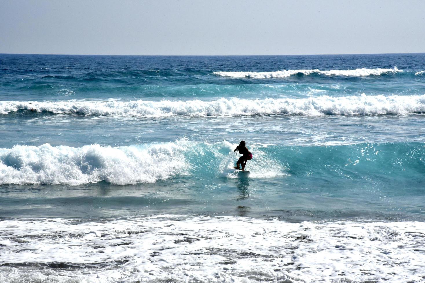 surfing in Hawaii photo