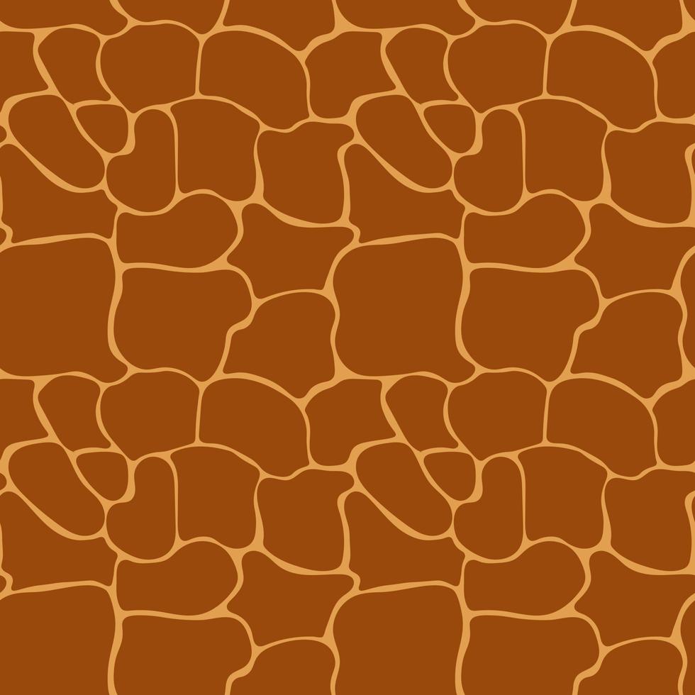 giraffe fur texture. Animal print giraffe seamless pattern. Abstract giraffe spots print. Wild animal pattern background or texture. Seamless leather texture. Animal safari skin texture. vector