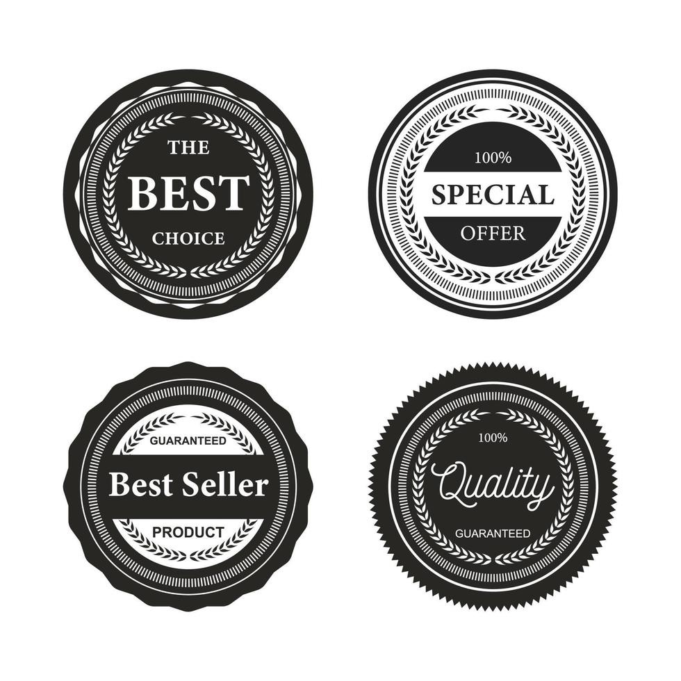 Collection of premium vector badges