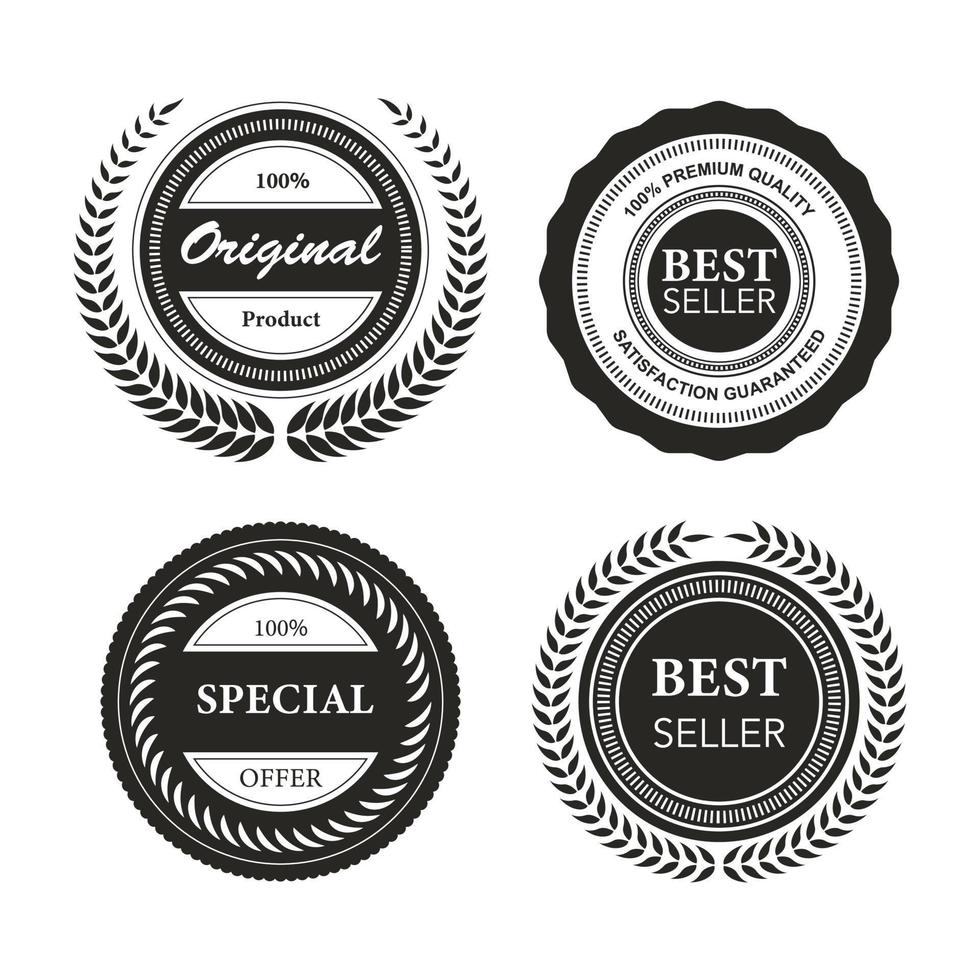 Collection of premium vector badges