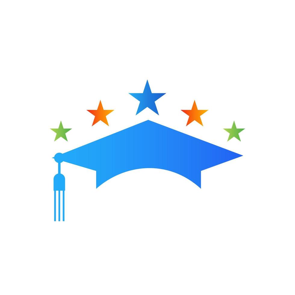 Graduate Hat Vector Template