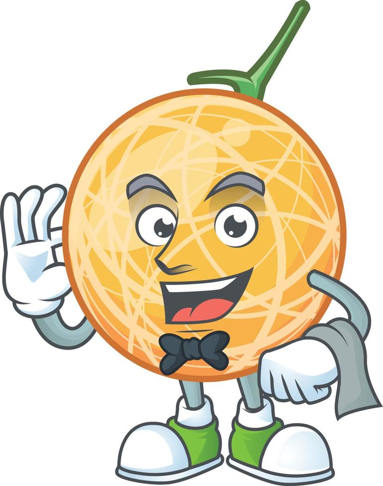 Cantaloupe Fruit Vector