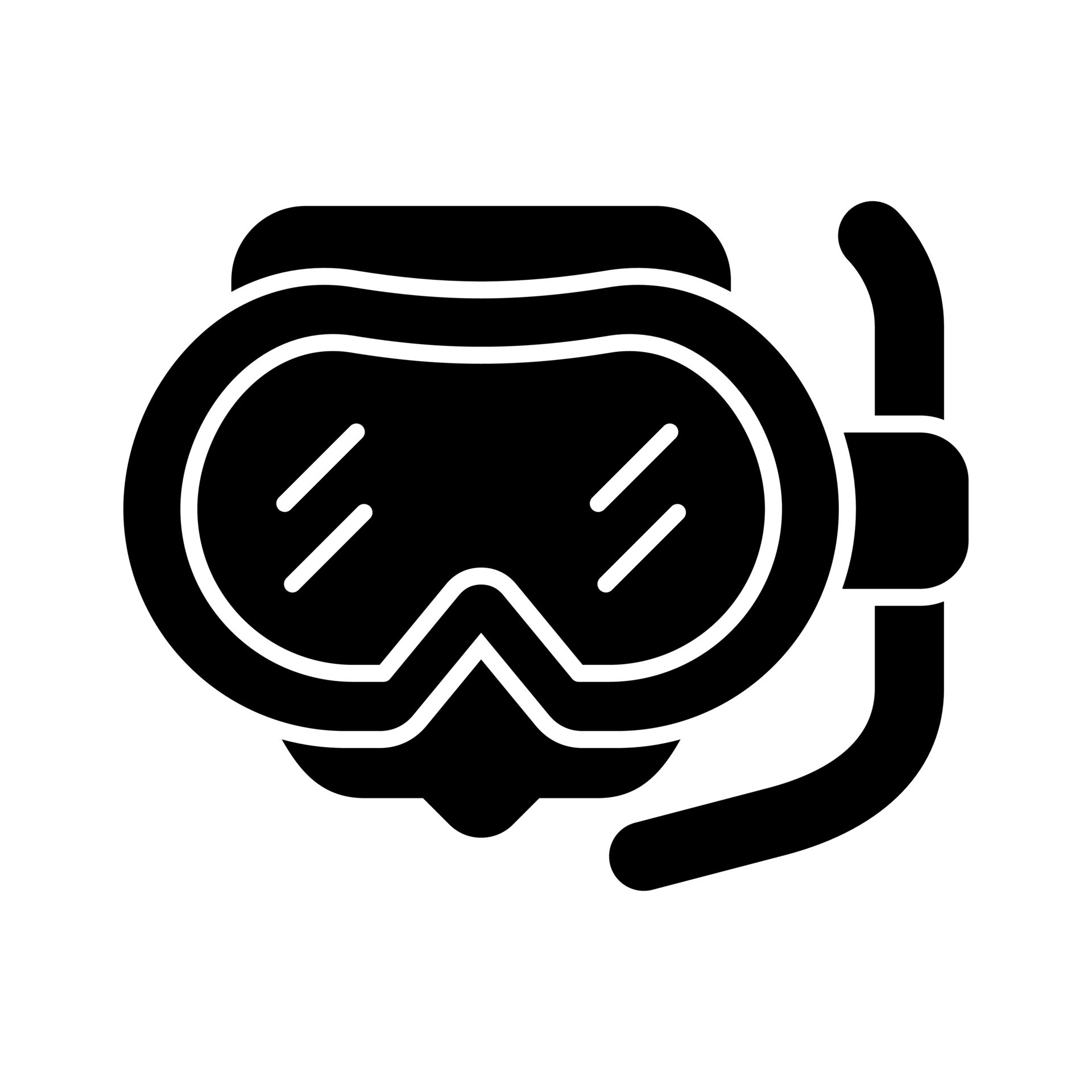Diving Mask Vector Icon 17538355 Vector Art at Vecteezy