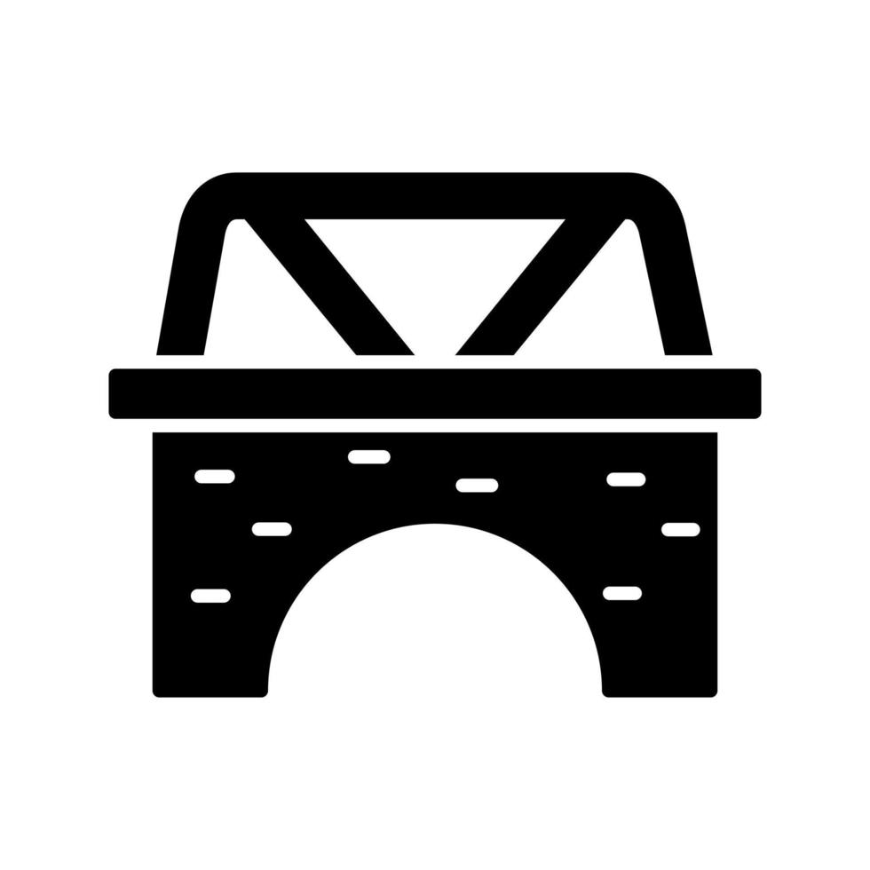 icono de vector de puente