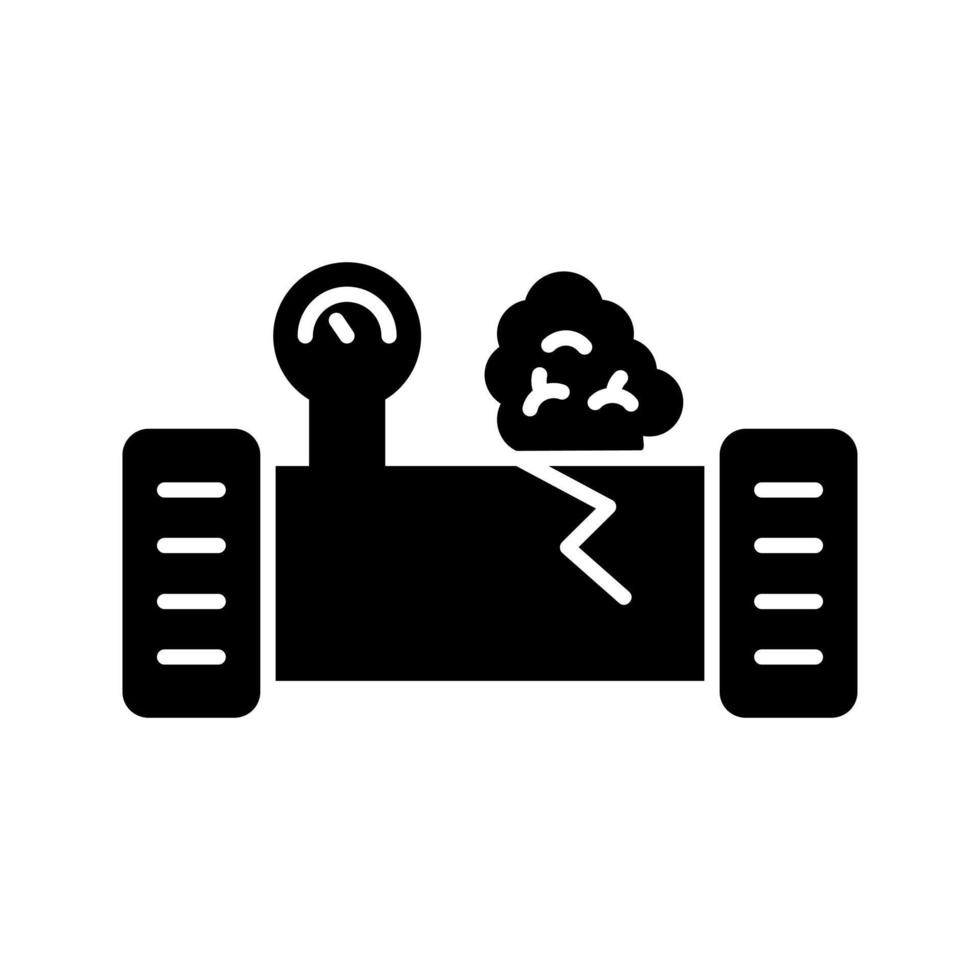 Gas Leak Vector Icon