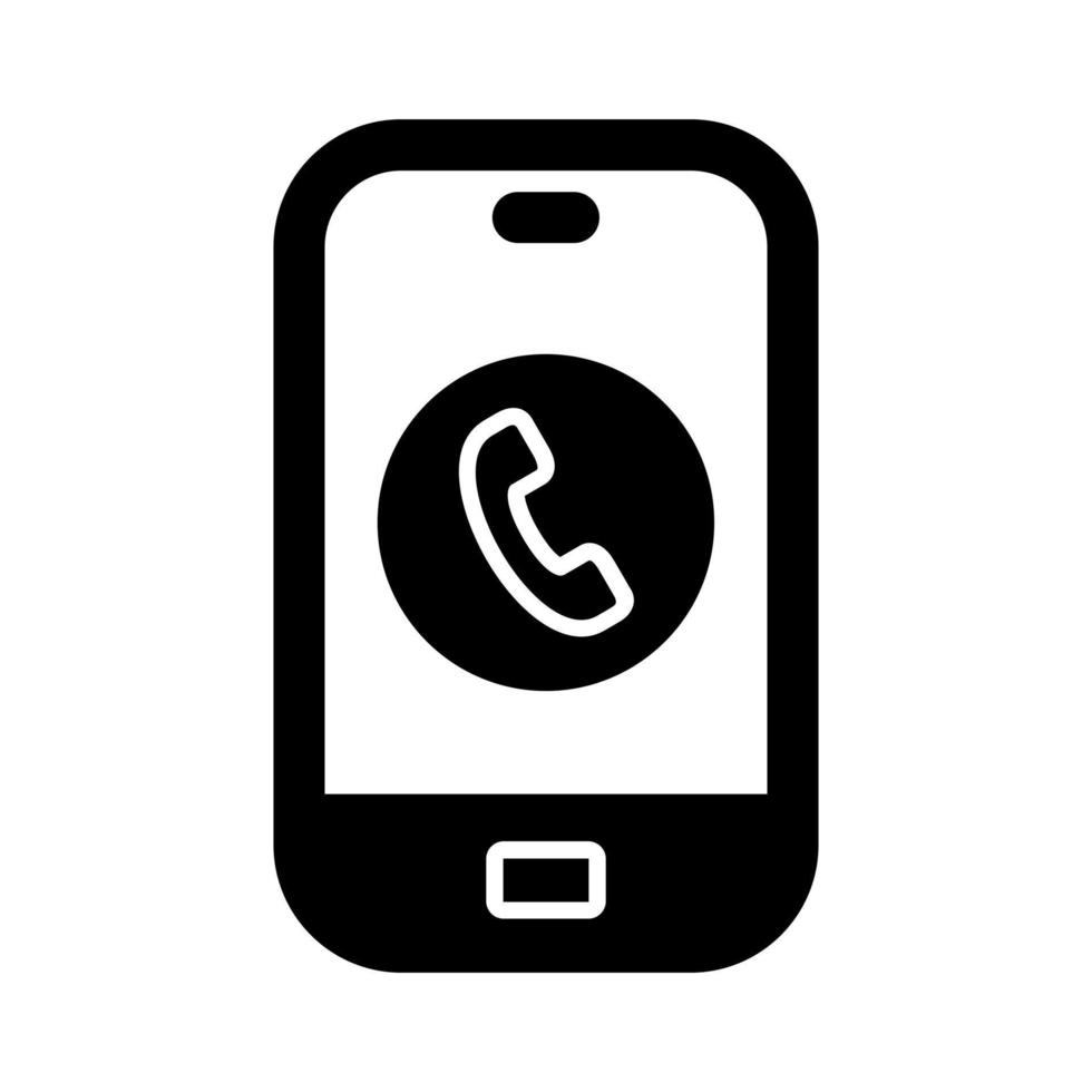 icono de vector de teléfono