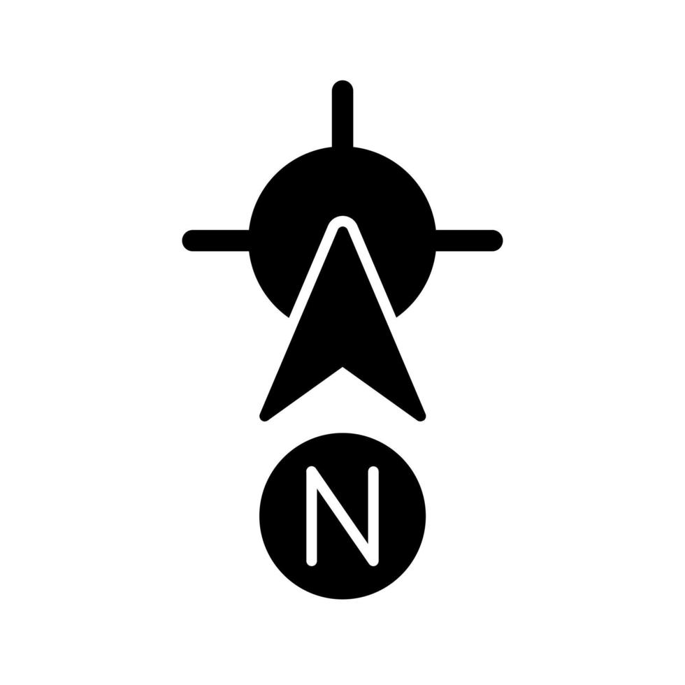 North Vector Icon