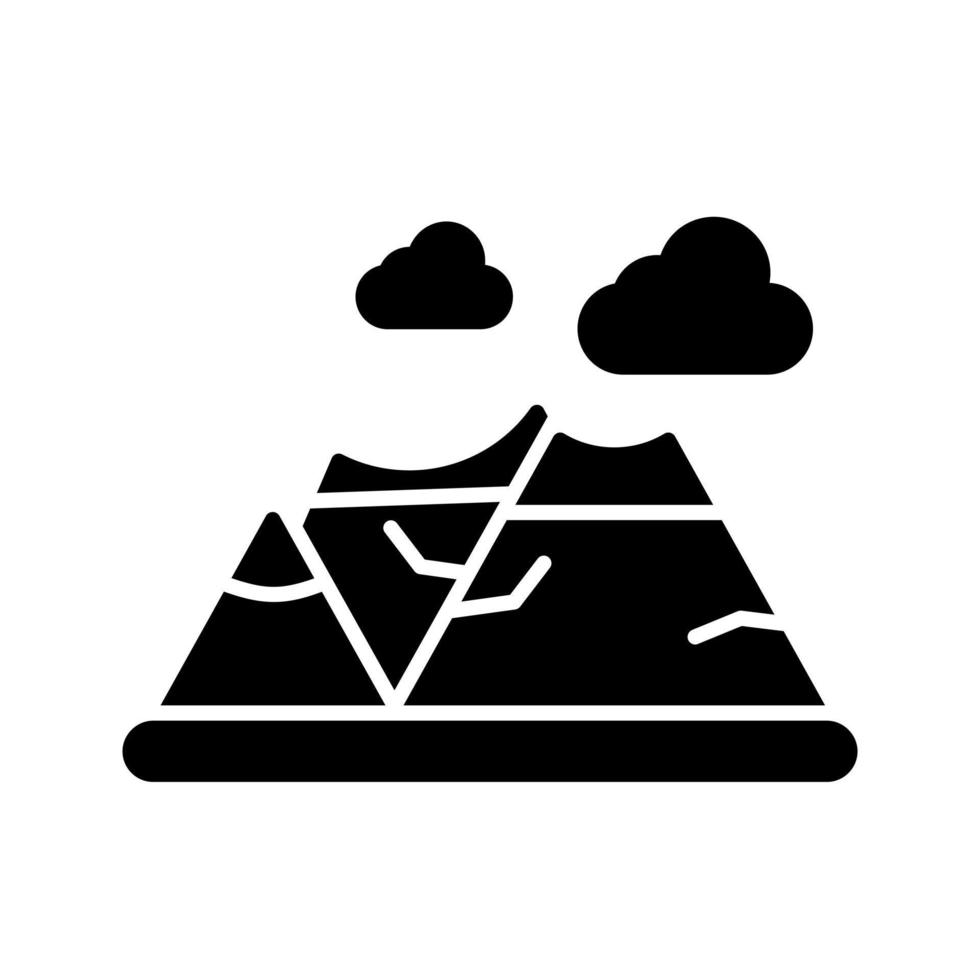 icono de vector de fuji