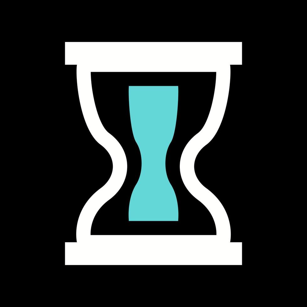 icono de vector de reloj de arena