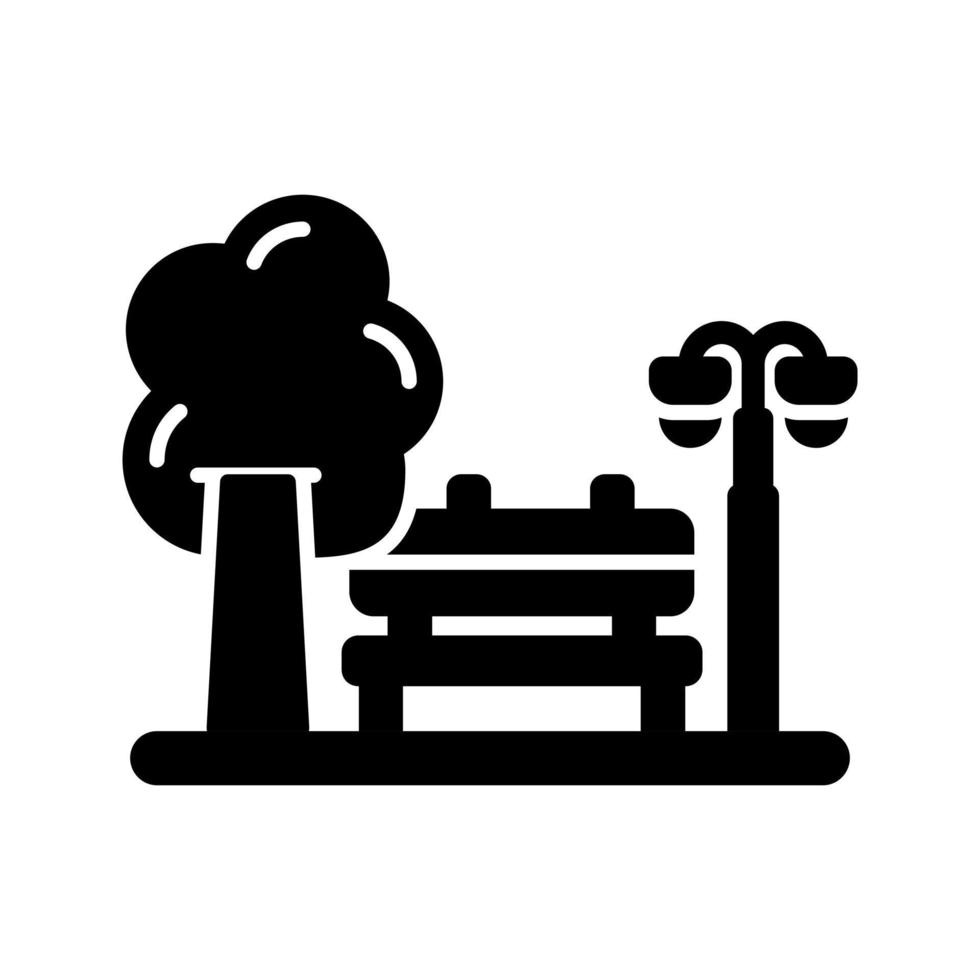 Park Vector Icon