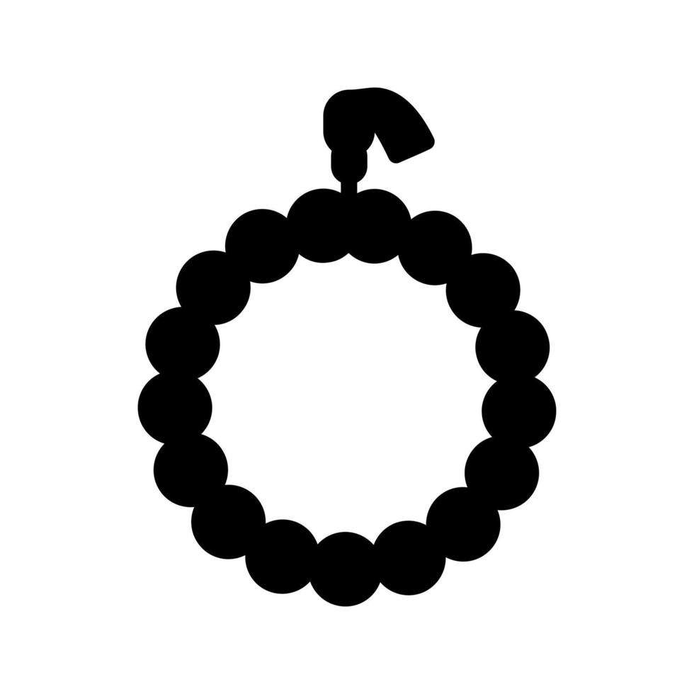 icono de vector de tasbih