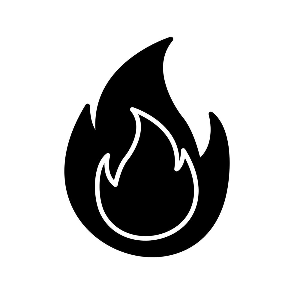 Flame Vector Icon