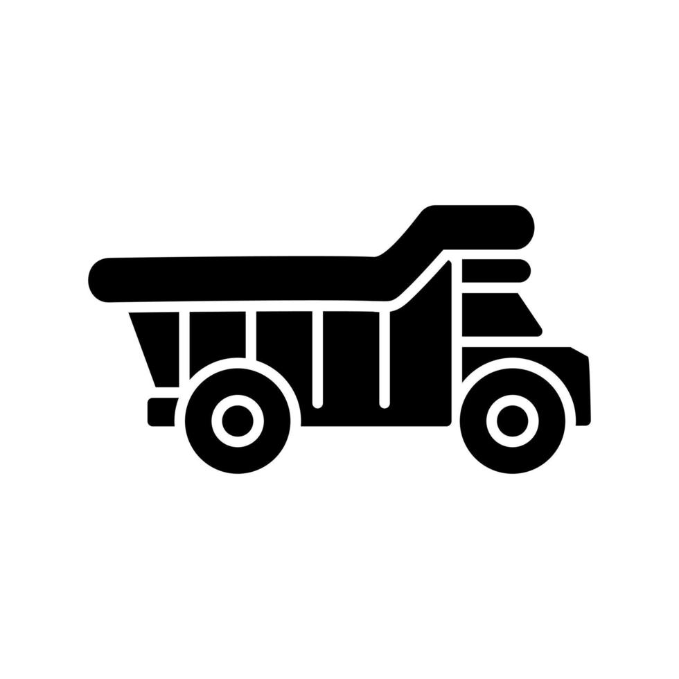 Dump Truck Vector Icon