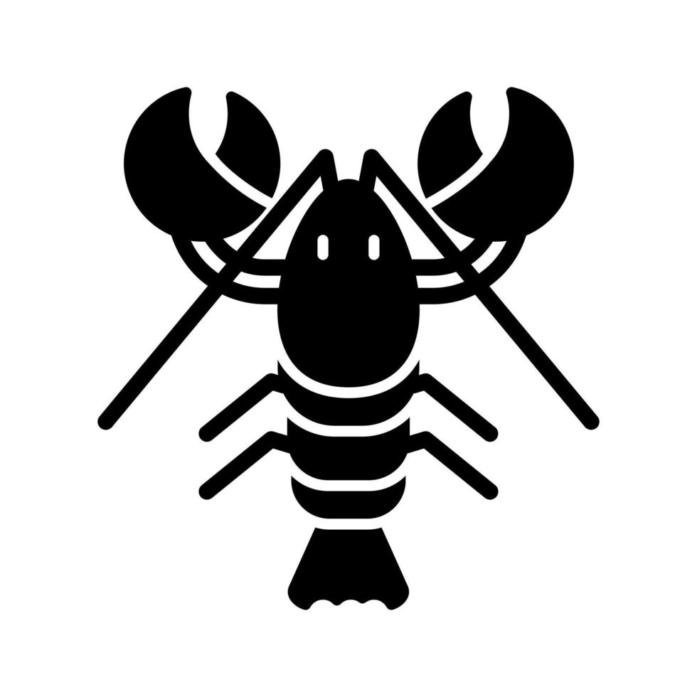 Lobster Vector Icon