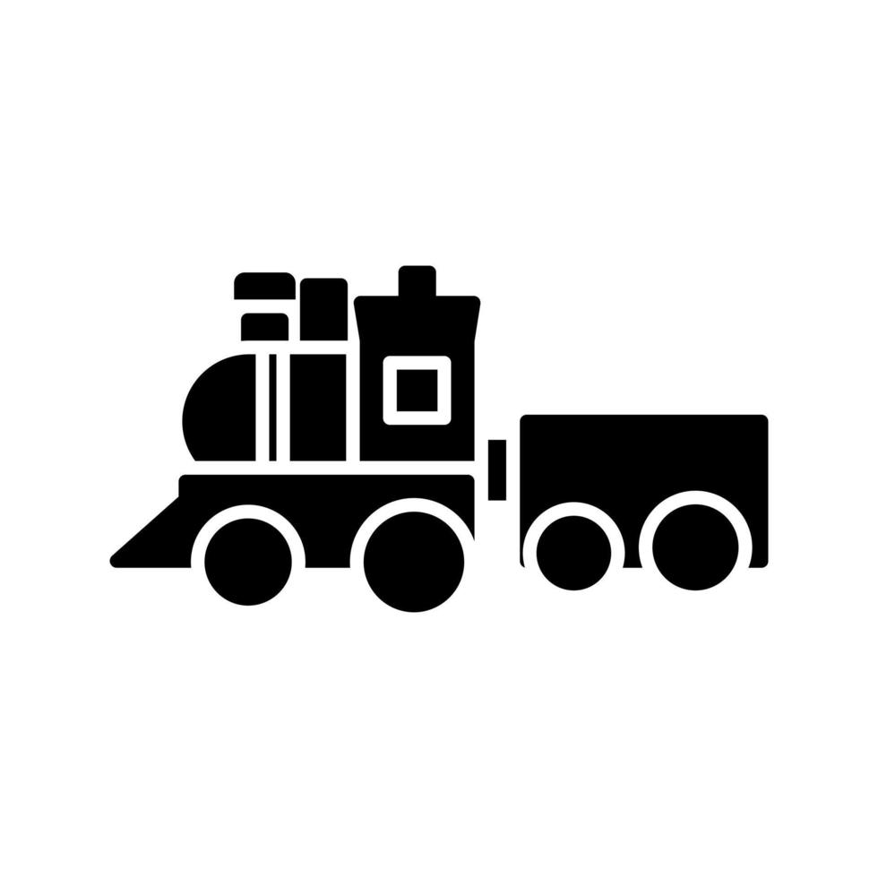 icono de vector de tren