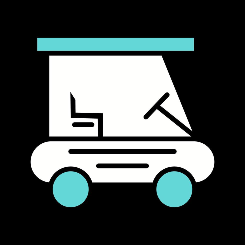 golf buggie Vector Icon