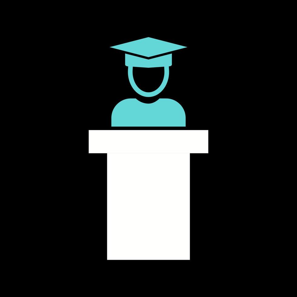 Guest Speaker Vector Icon