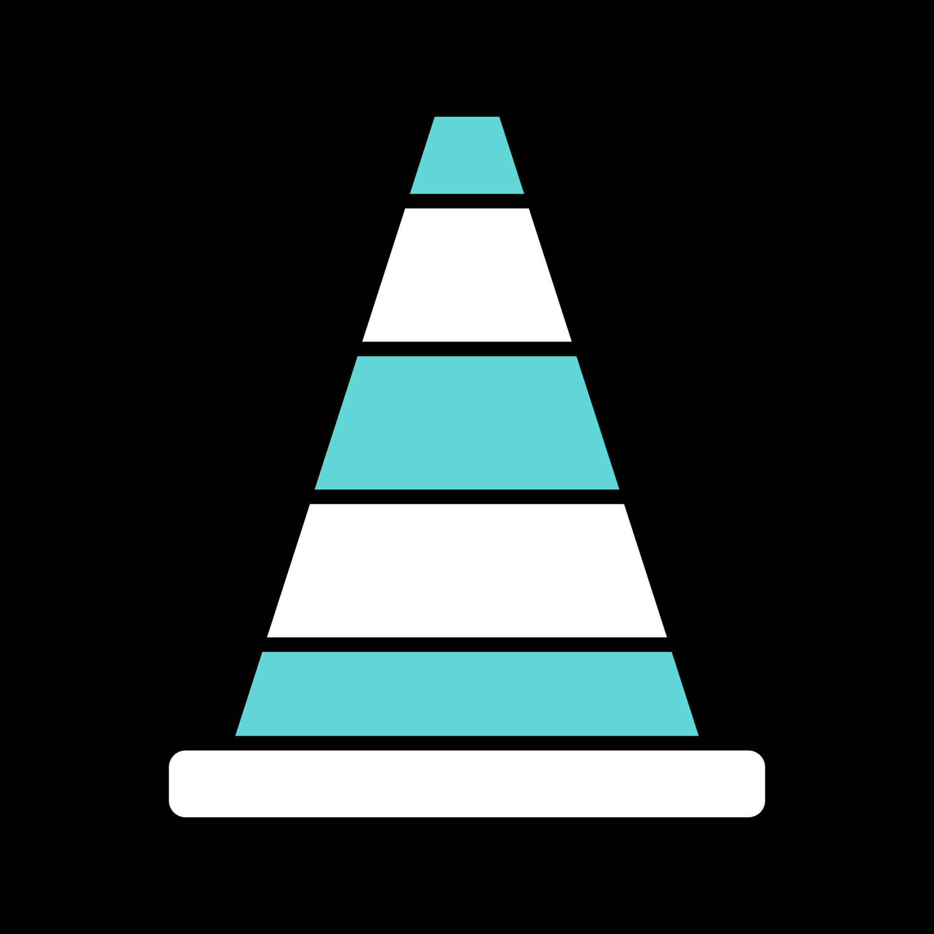 Construction Cone Vector Icon 17540258 Vector Art at Vecteezy