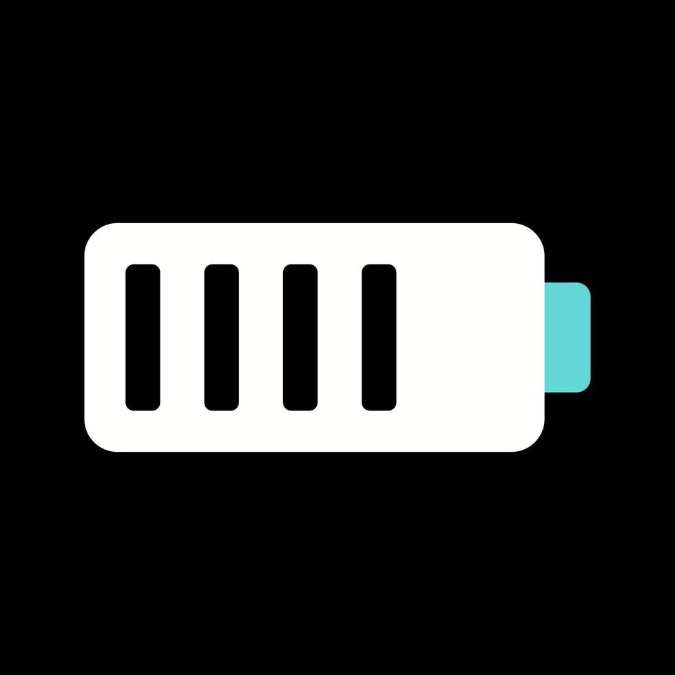 Full Battery Vector Icon