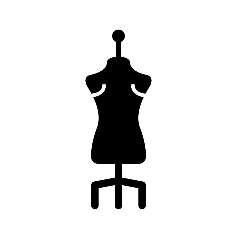 icono de vector de maniquí