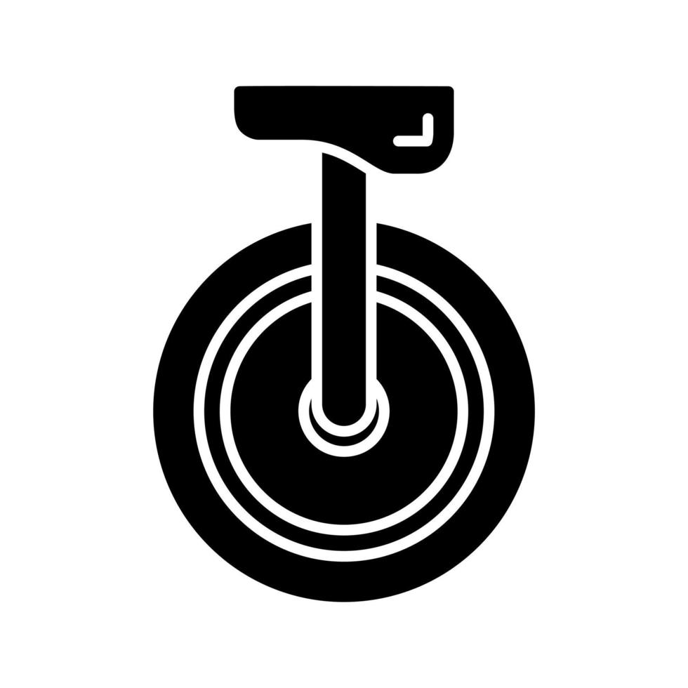 Unicycle Vector Icon