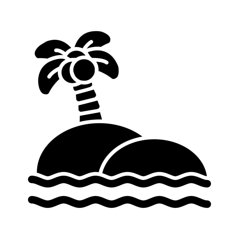 Island Vector Icon