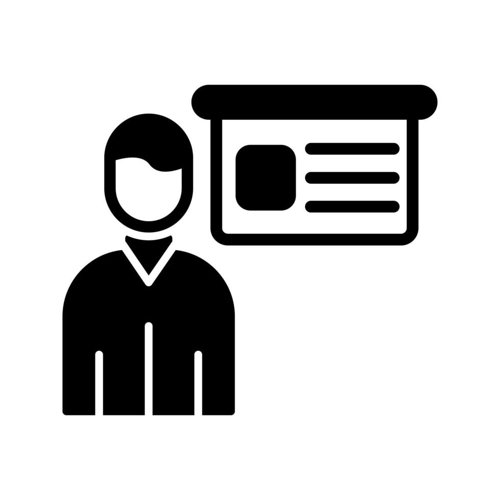 Teaching Vector Icon