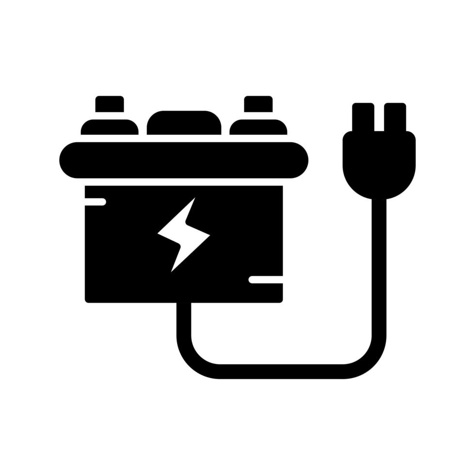 Battery charger Vector Icon