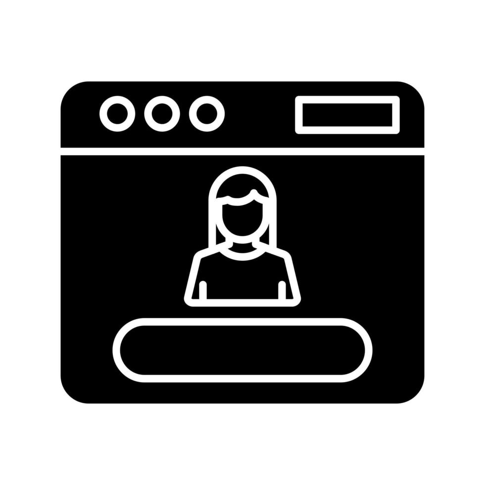 Username Vector Icon