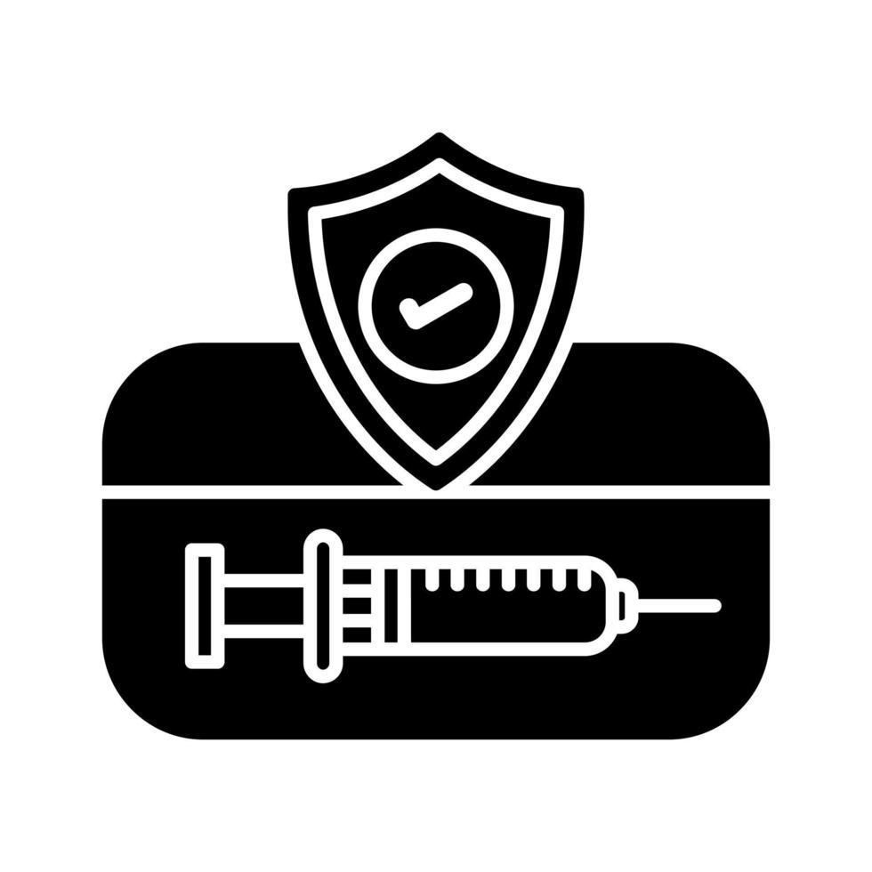 Vaccination Card Vector Icon