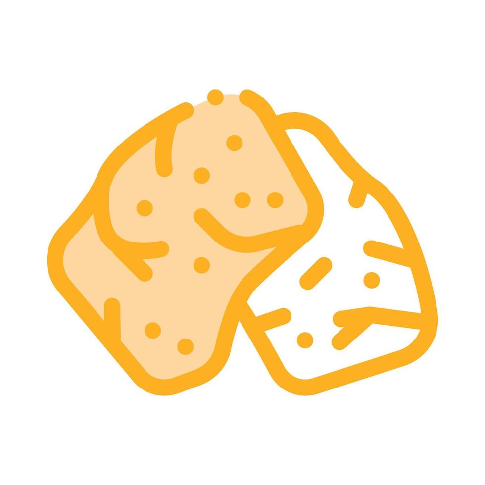 soy meat icon vector outline illustration