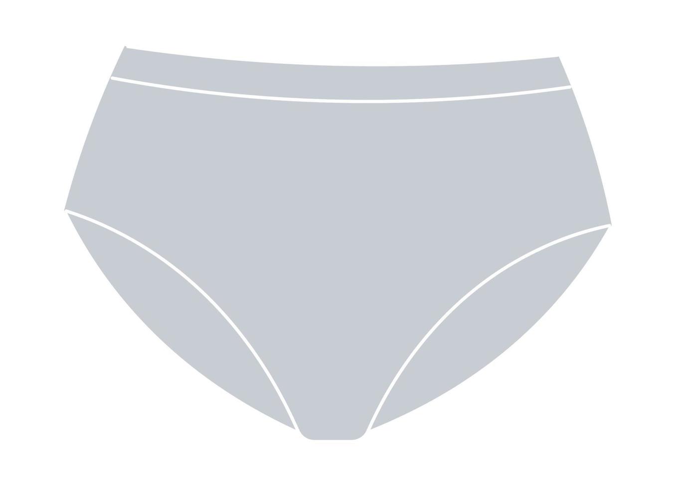 Classic or basics panties, underpants for men vector