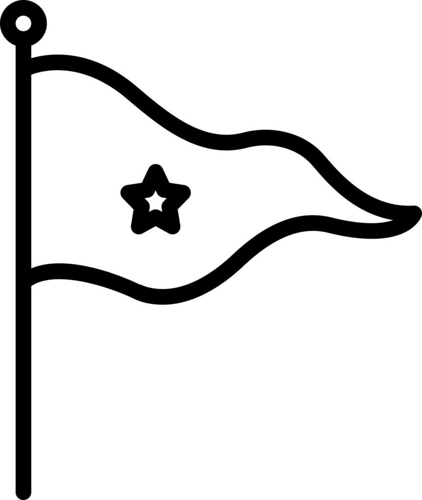 line icon for flag 17542433 Vector Art at Vecteezy