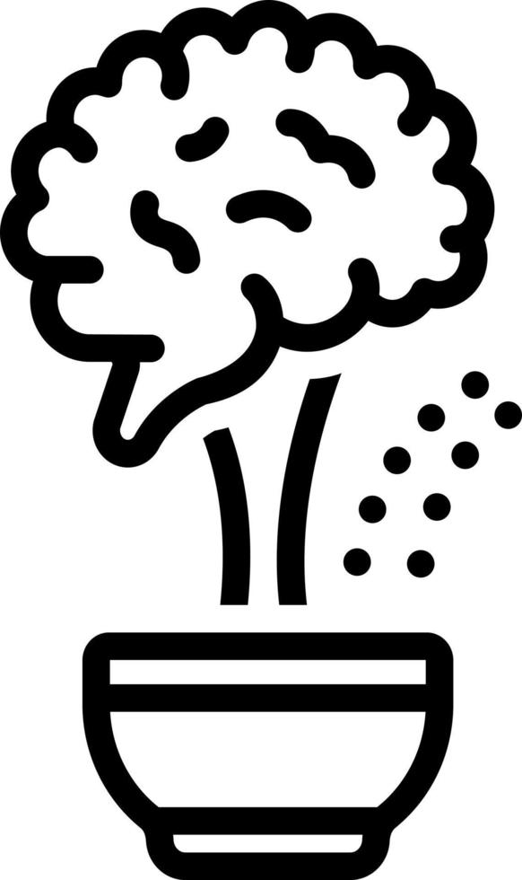 line icon for improve vector