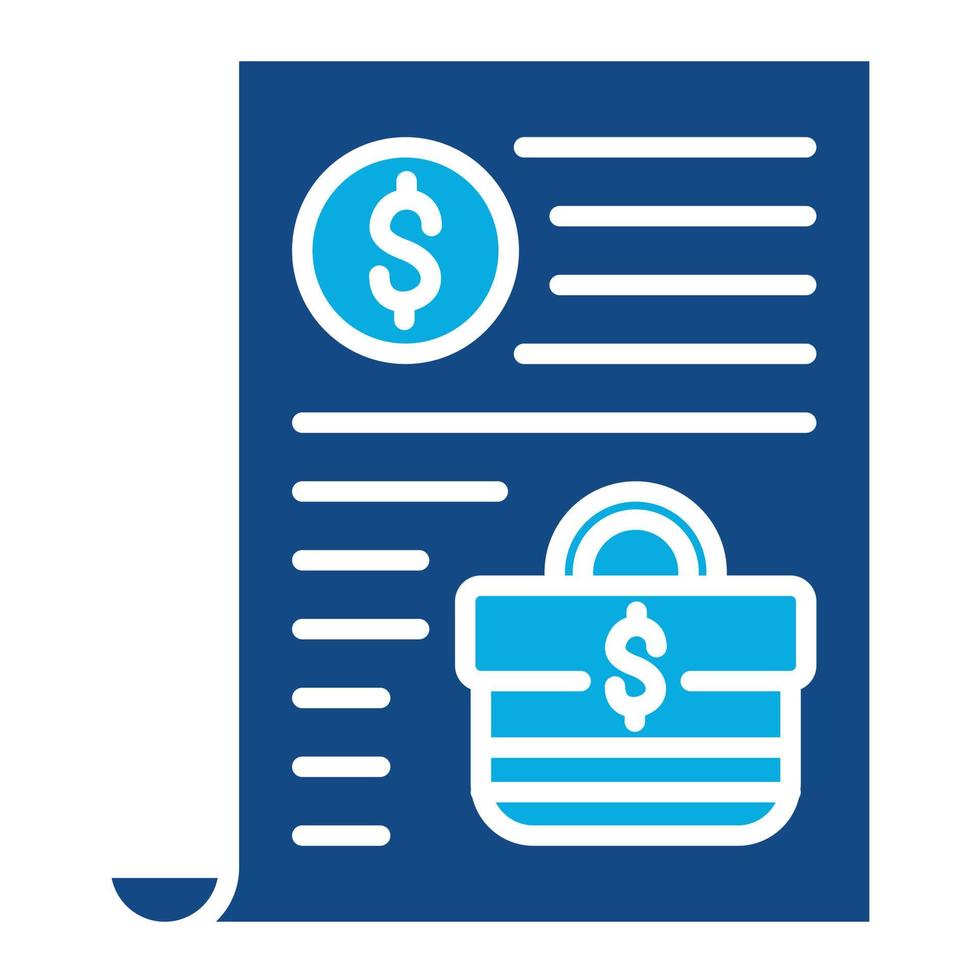 Charter Glyph Two Color Icon 17543169 Vector Art at Vecteezy